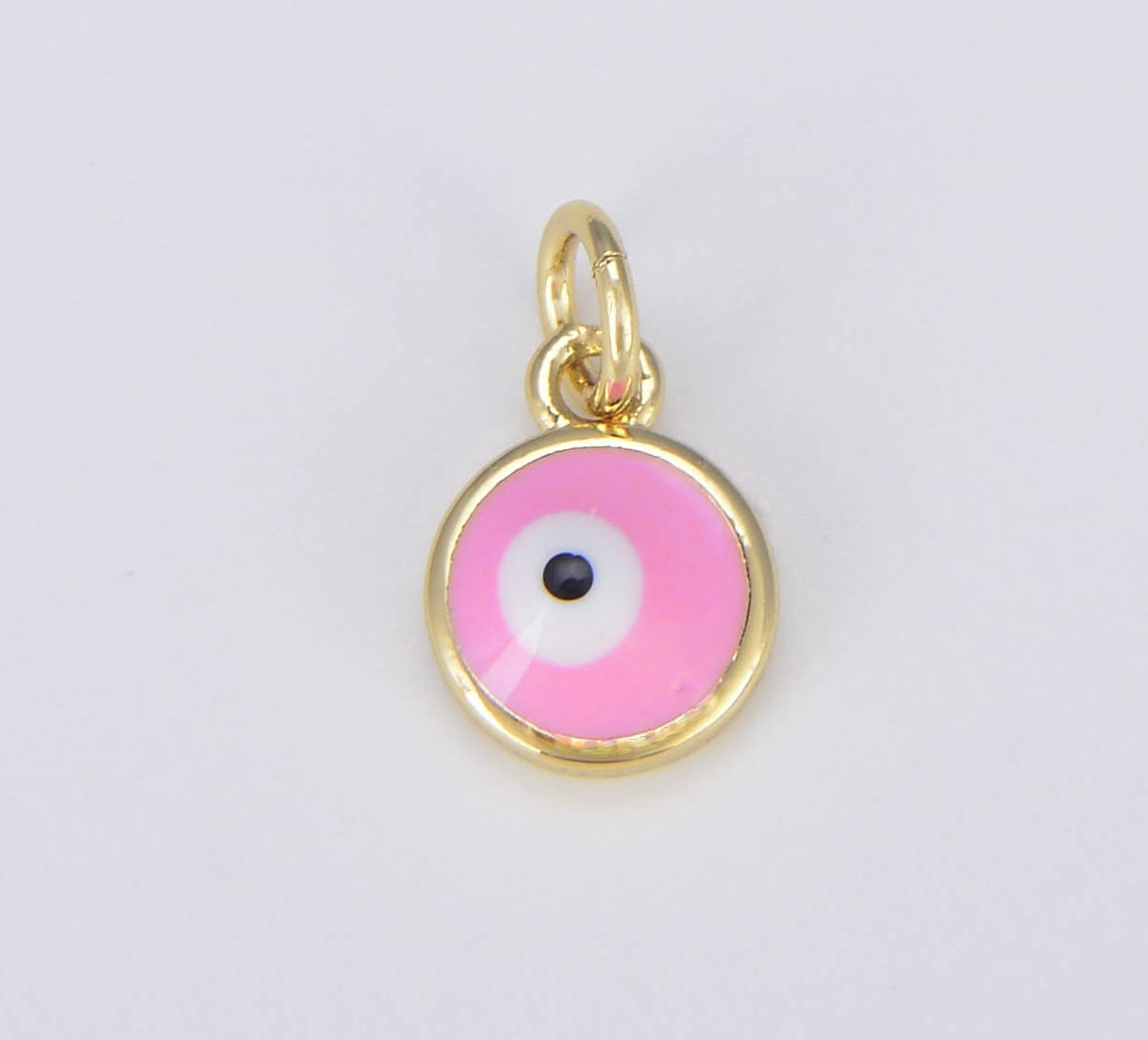 Evil Eye Charm Pink