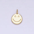 Mini Happy Smiley Face Charm