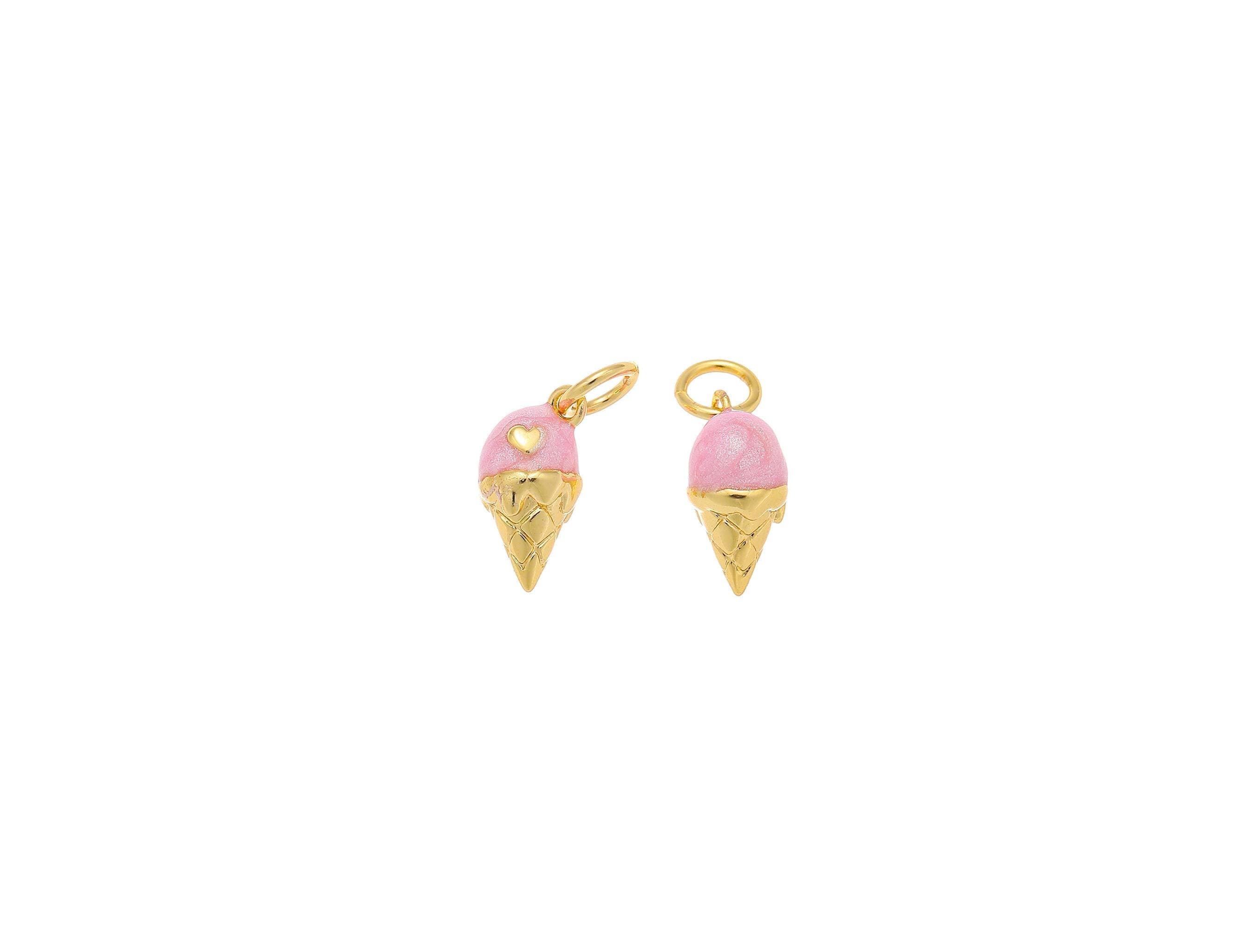Ice Cream Cone Charm