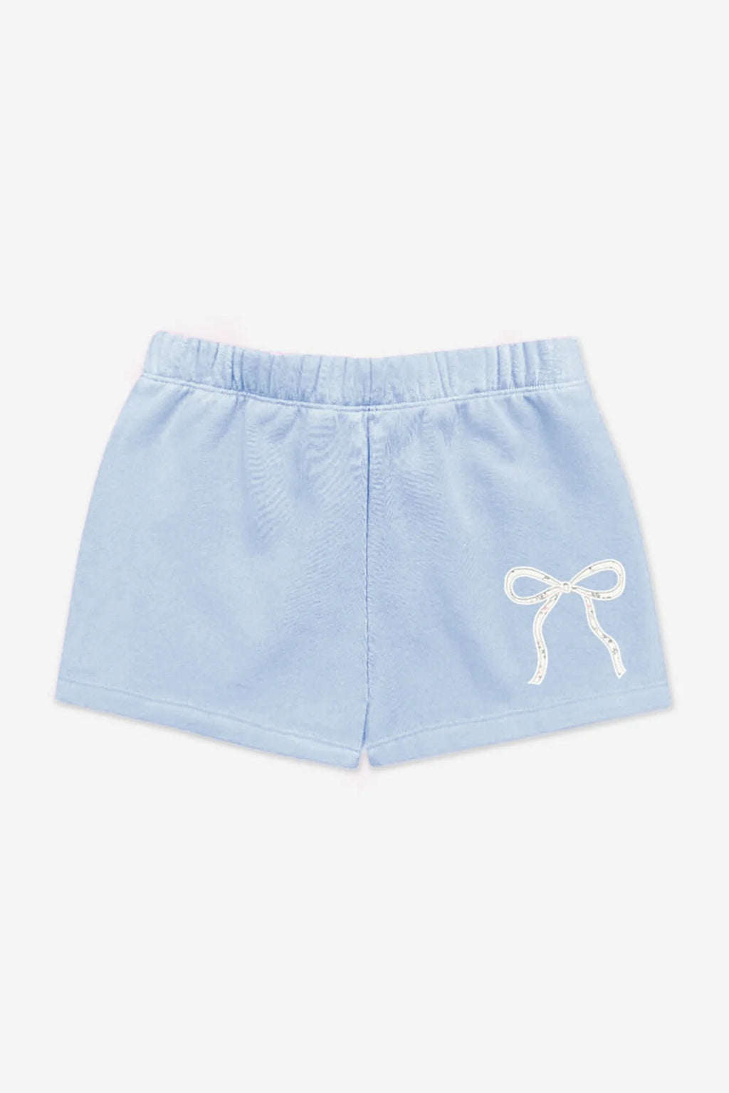 Pixielane Cloud Soft French Terry Dolphin Short- Floral Bow