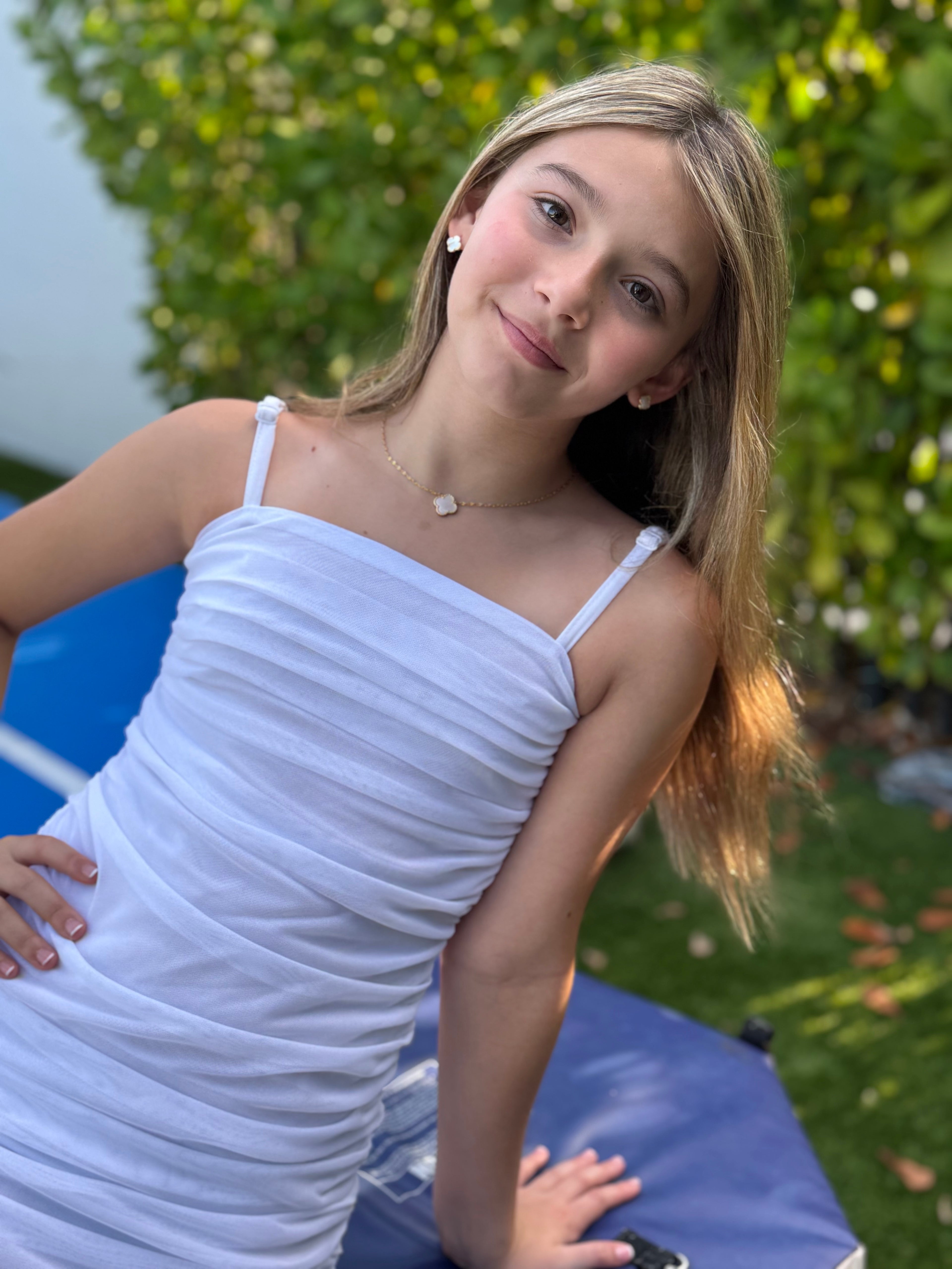 Cheryl Naomi Dress- White