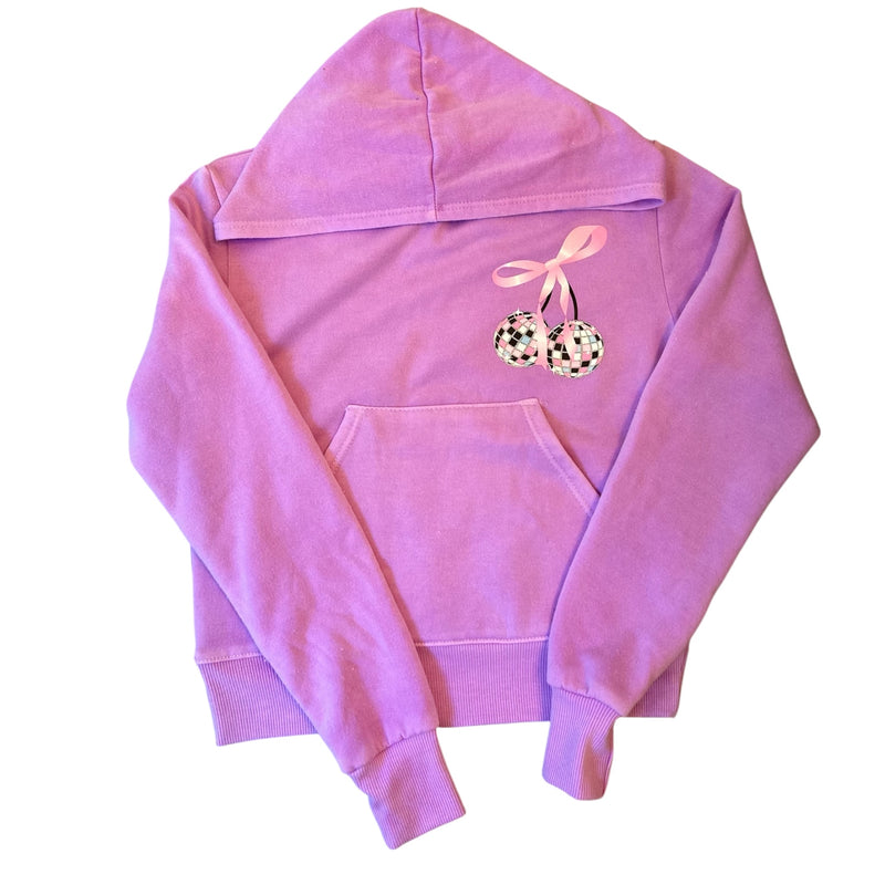 Firehouse Disco Ball Cherry Hoodie
