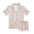 Katie J Lynn Lounge Set - Shabby Floral Stripe