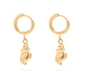 Conch Shell Huggie Earrings
