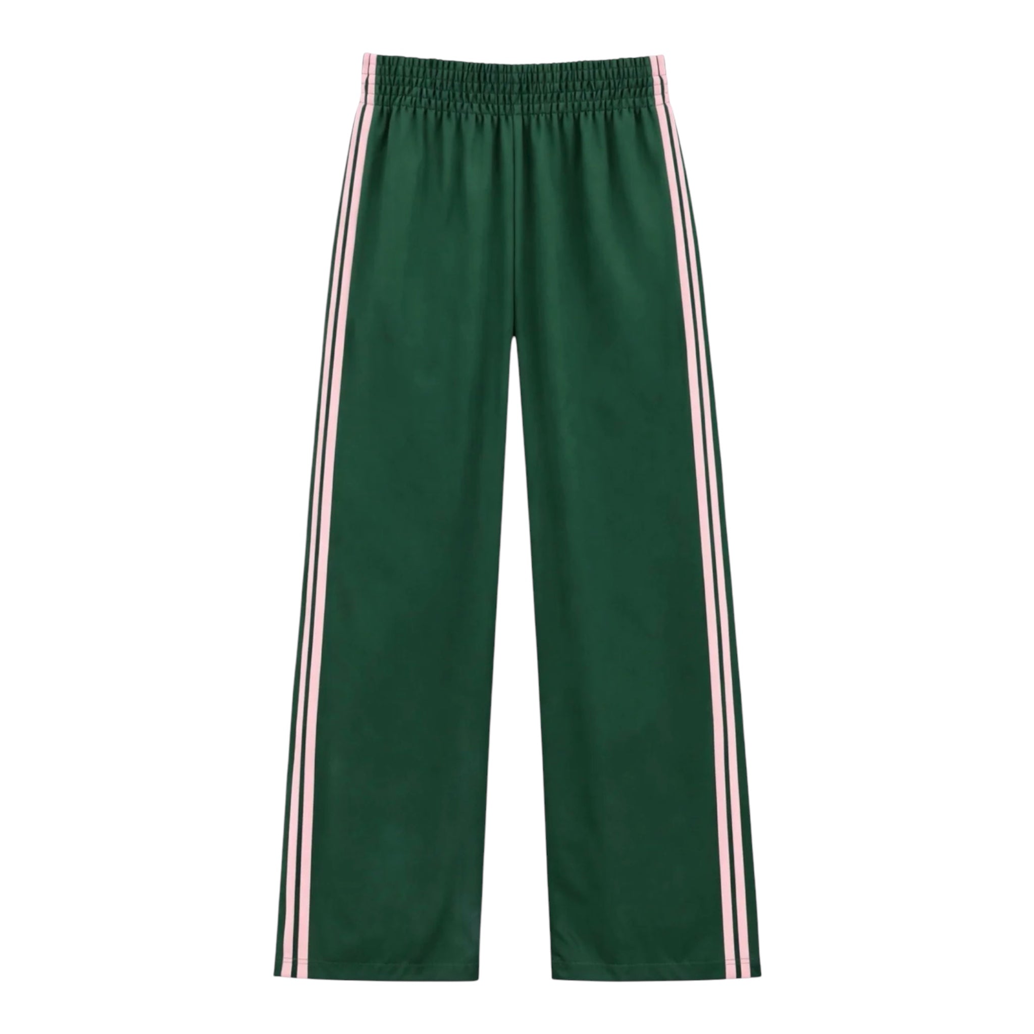 Katie J Jordyn Stripe Pant - Pine/Soft Pink