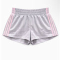 Katie J Jordyn Stripe Short - Grey/Pink