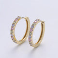 Multicolour Cz Earring