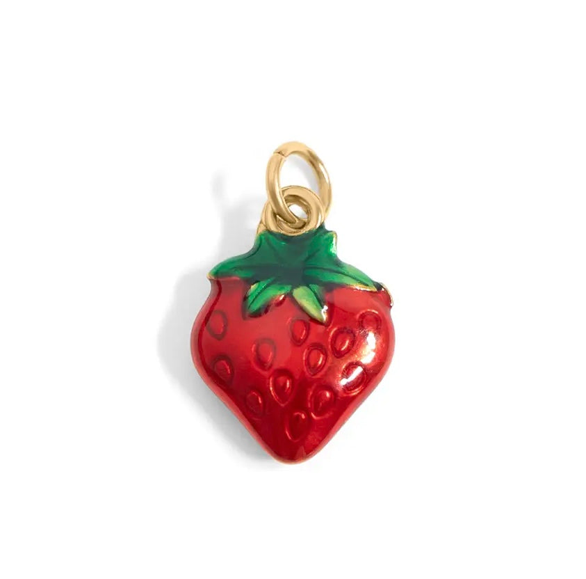 Strawberry Fruit Charm