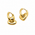 Heart Huggie Earrings