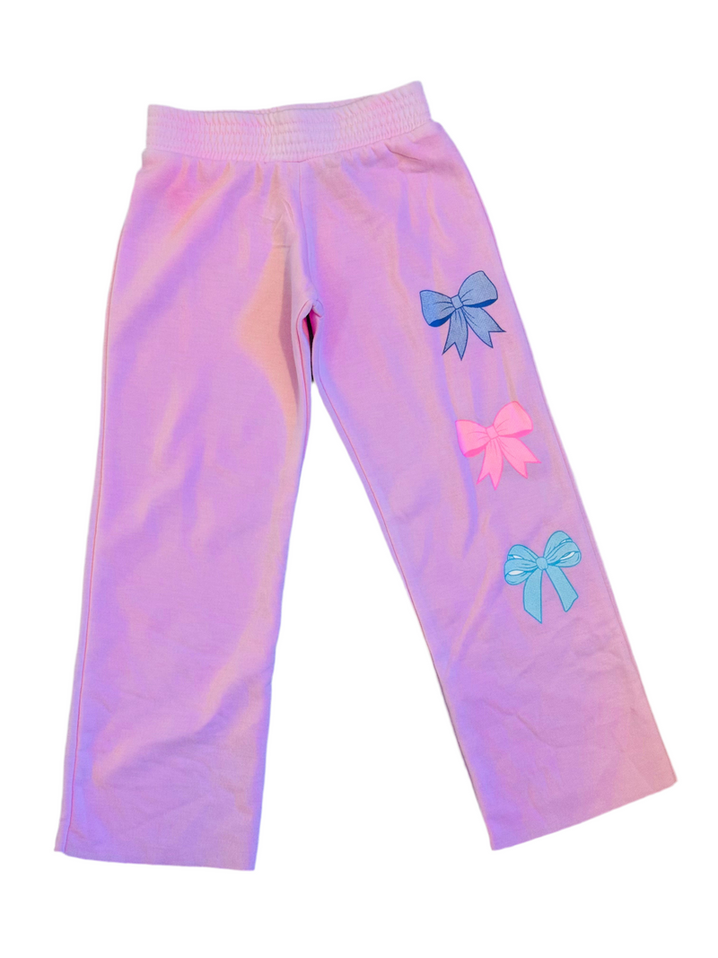 Firehouse Bow Trio Wide Leg Sweatpants