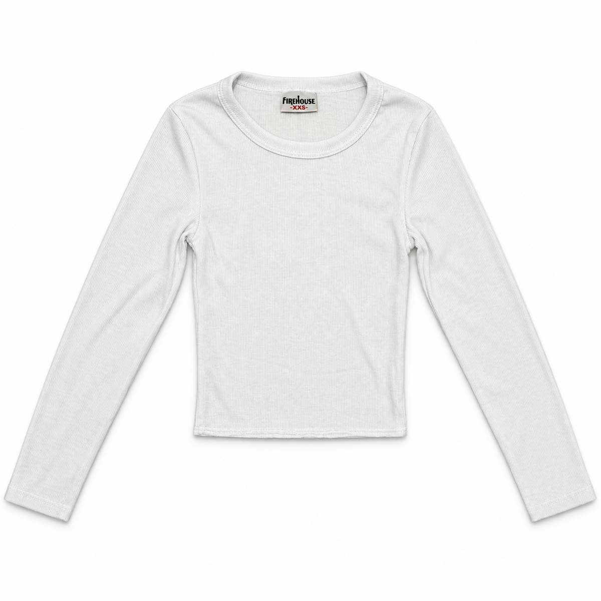 Firehouse  Ribbed Longsleeve Tee - White