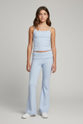 Katie J Livi Rollover Pant - Baby Blue