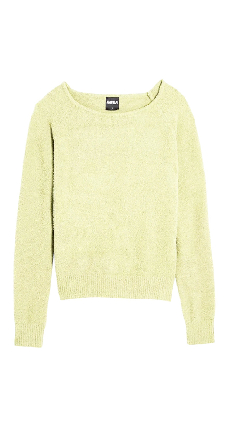 Katie J Tween Parker Off The Shoulder Top- Canary Yellow