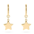 Star Huggie Earrings