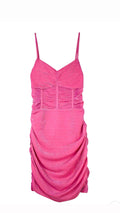 Katie J Lola Dress- Pink Sparkle