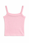 Katie J Kiki Terry Tank - Pale Pink