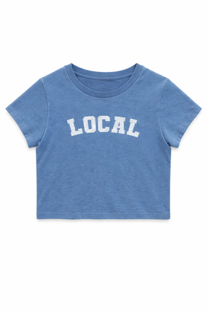 Katie J Local Tee-Denim
