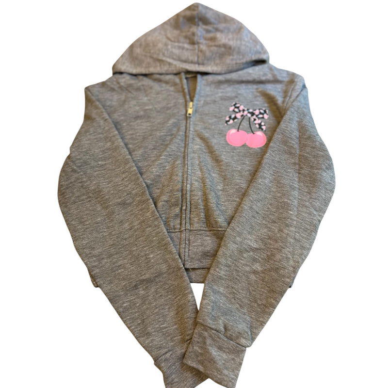 Firehouse Cherry Bow Zip Up
