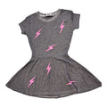 Firehouse Neon Pink Bolt Dress