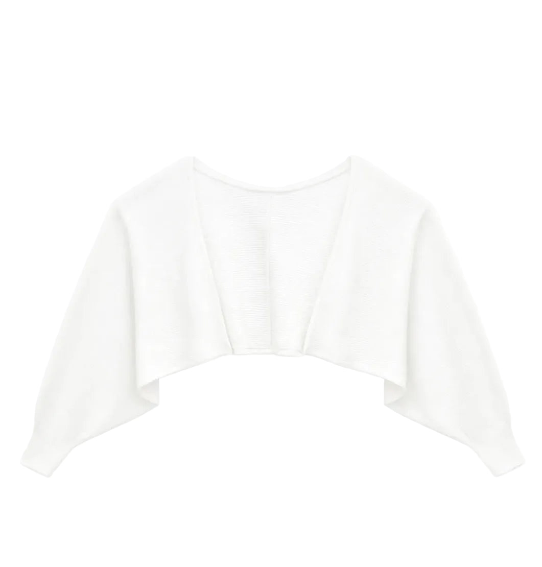 Katie J Shay Shrug - Vintage White