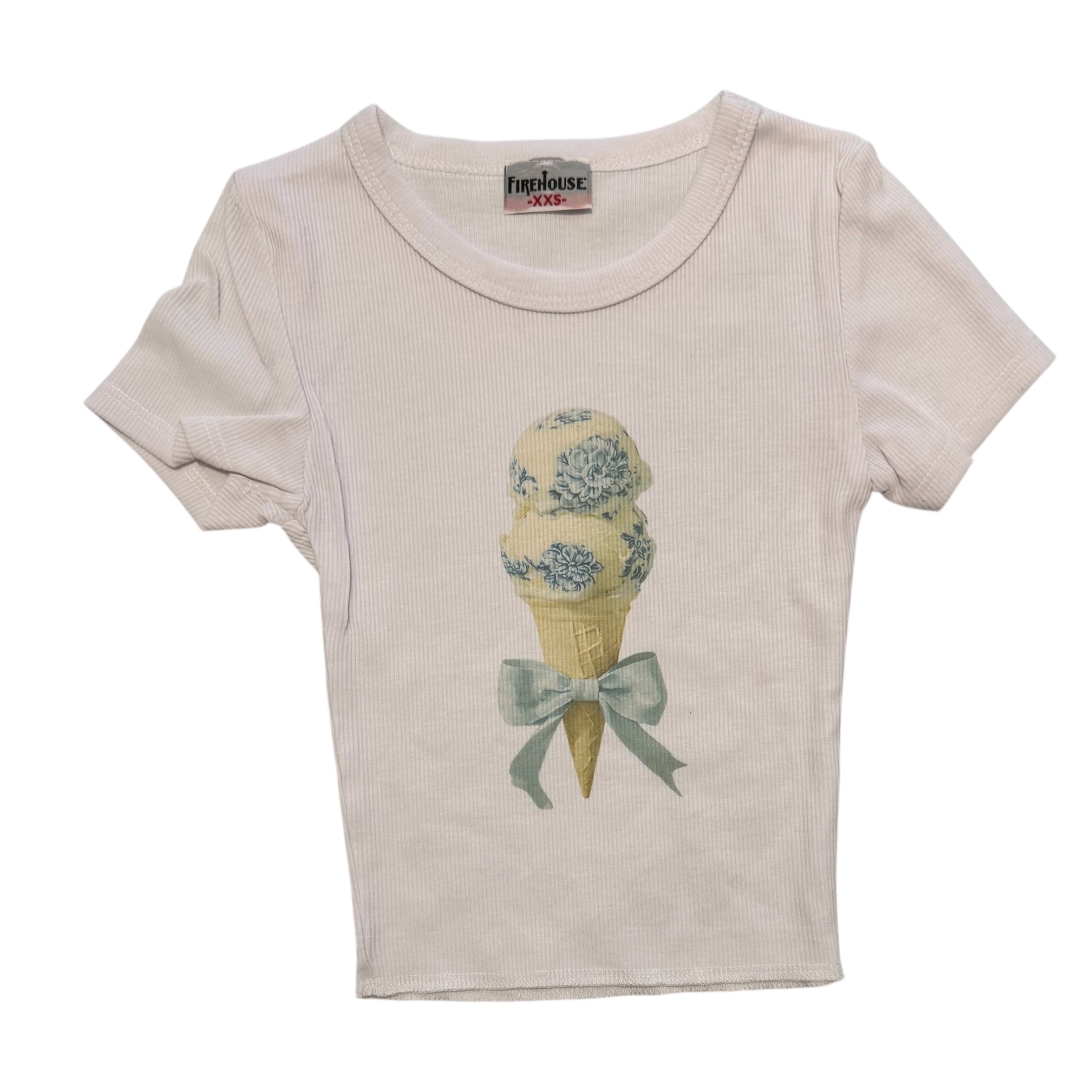 Firehouse Ice Cream Ribbed Tee