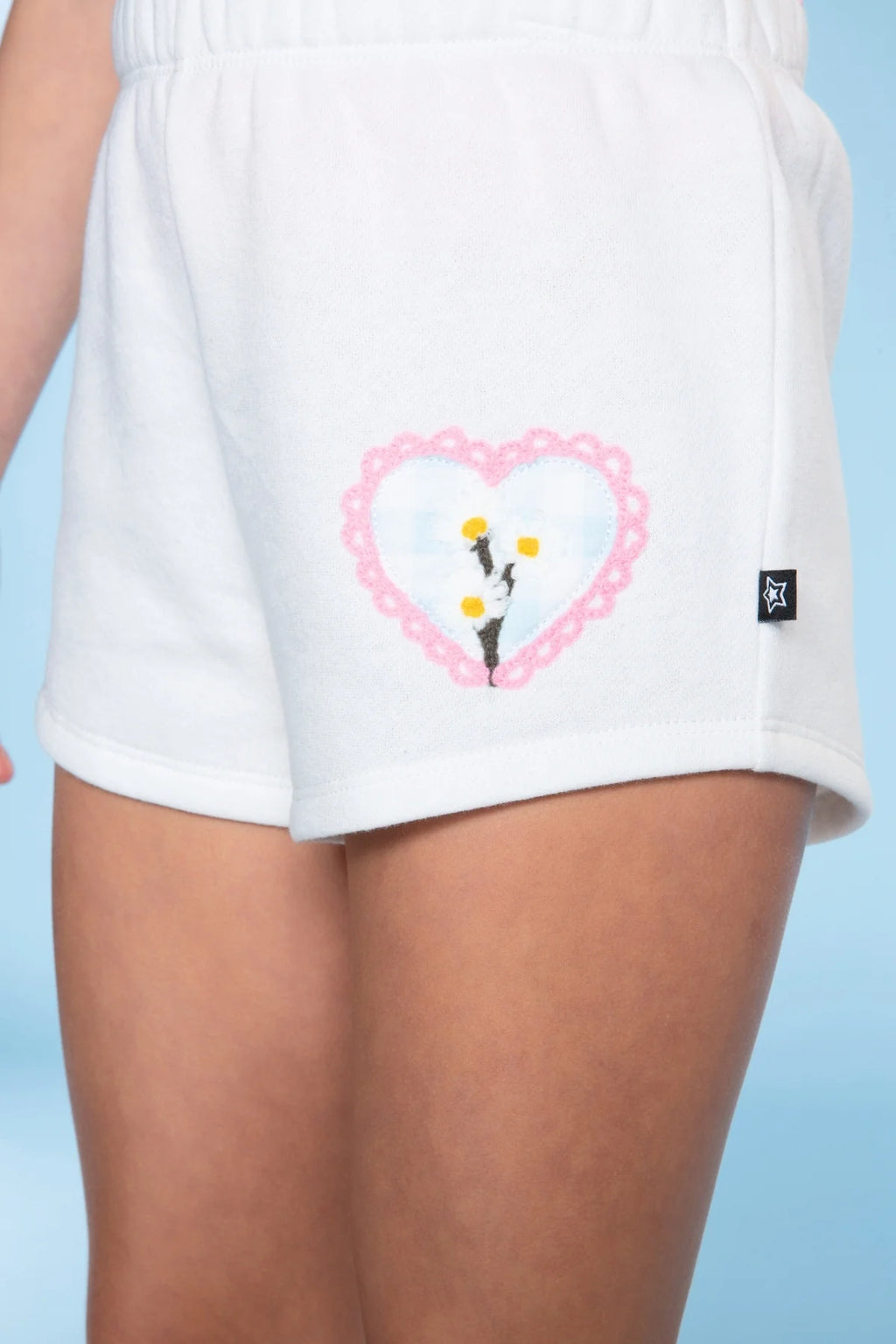 Pixielane Daydream Cloud Soft French Terry Dolphin Short