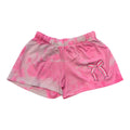 Firehouse Pink Stripe Bow Short-Neon Pink Cloud