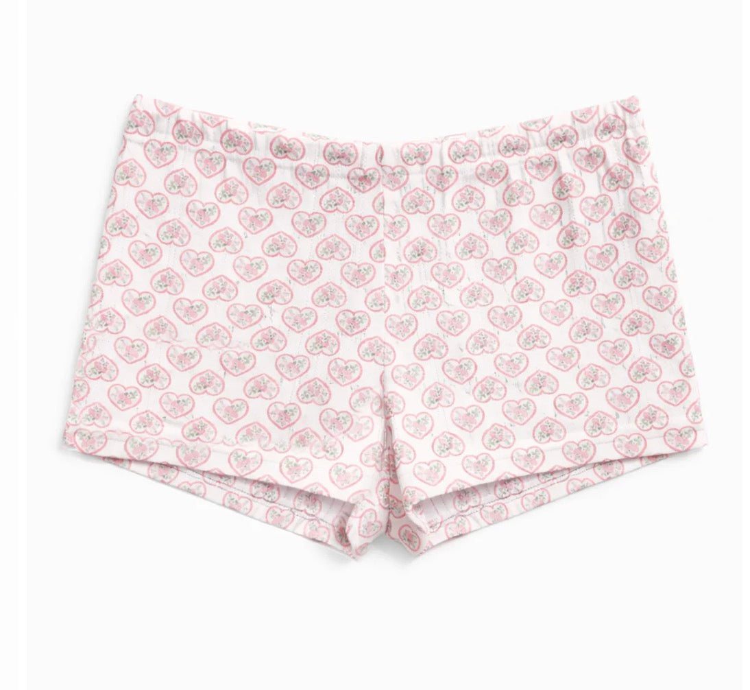 Katie J Marina Short- Picot Edge Heart