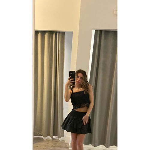 If So Back Lace Top