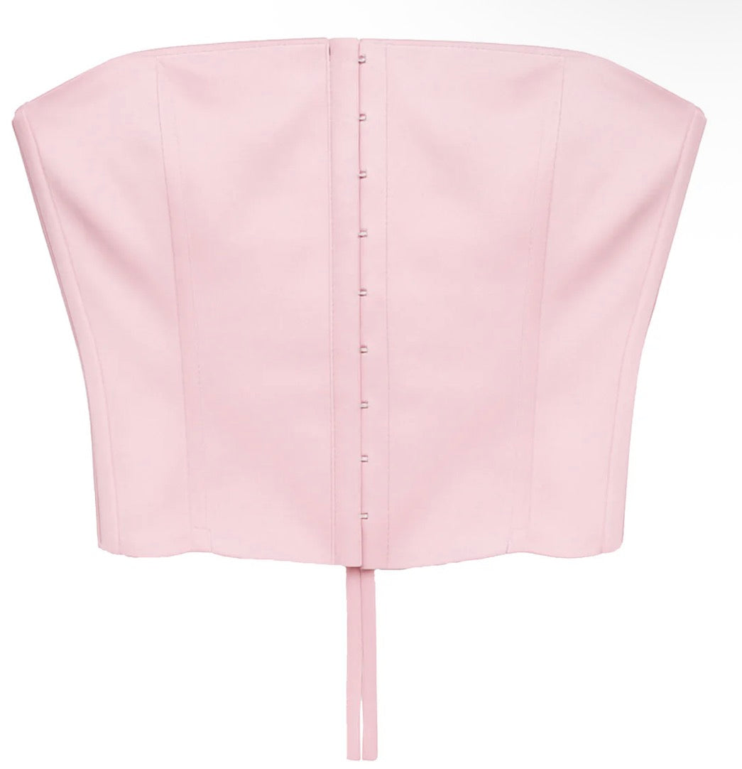 Katie J Lani Corset Top- Pink