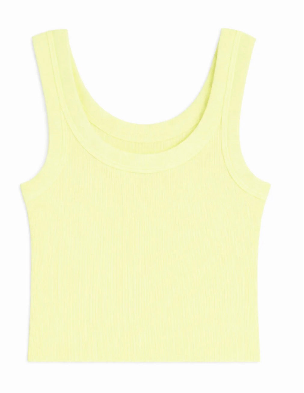 Katie J Livi “2.0” Solid Tank - Canary Yellow