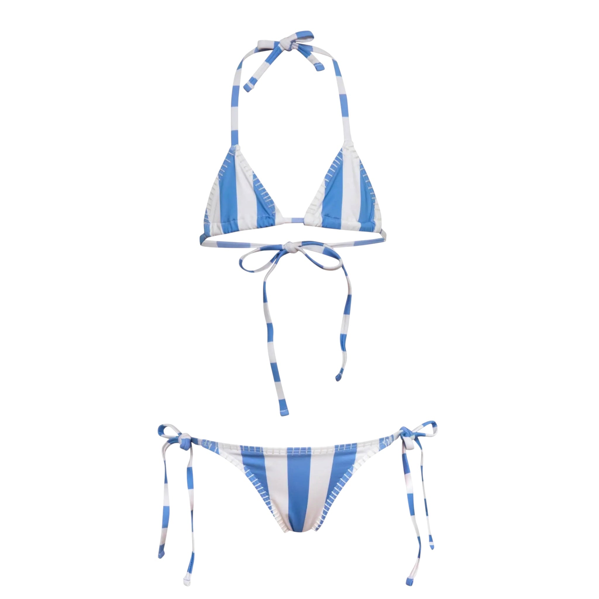 Submarine String - Lines Sky Bikini Set