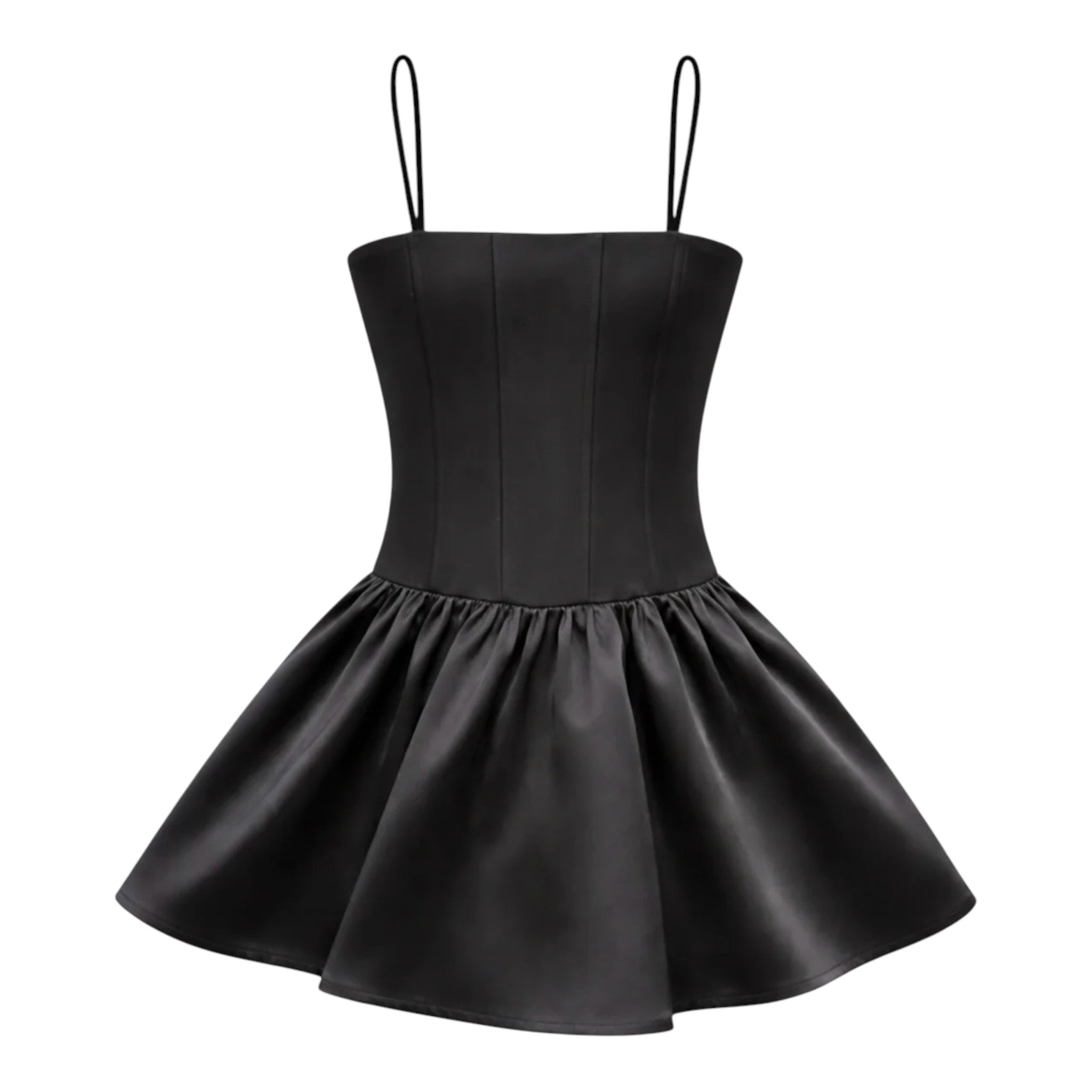 Katie J Joanie Dress- Black
