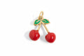 Red Cherry Fruit Charm