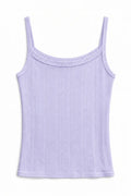 Katie J Marina Pointelle Tank - Lavender
