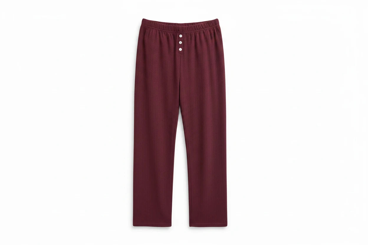 Katie J Marina Lounge Pants - Burgundy