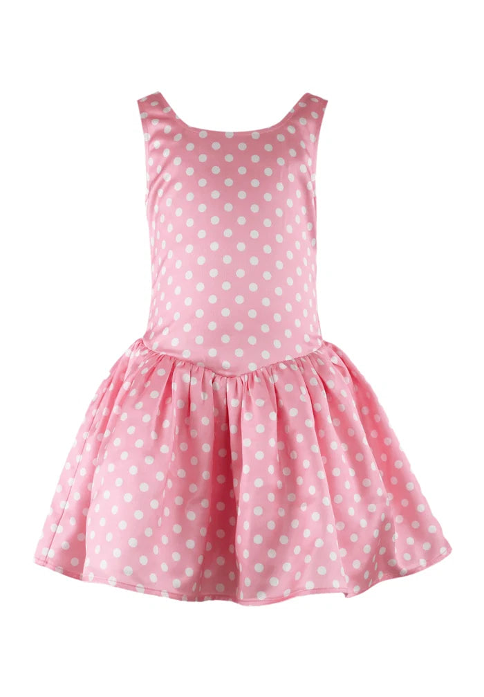 Lola + The Boys Sweet Polka Dot Dress