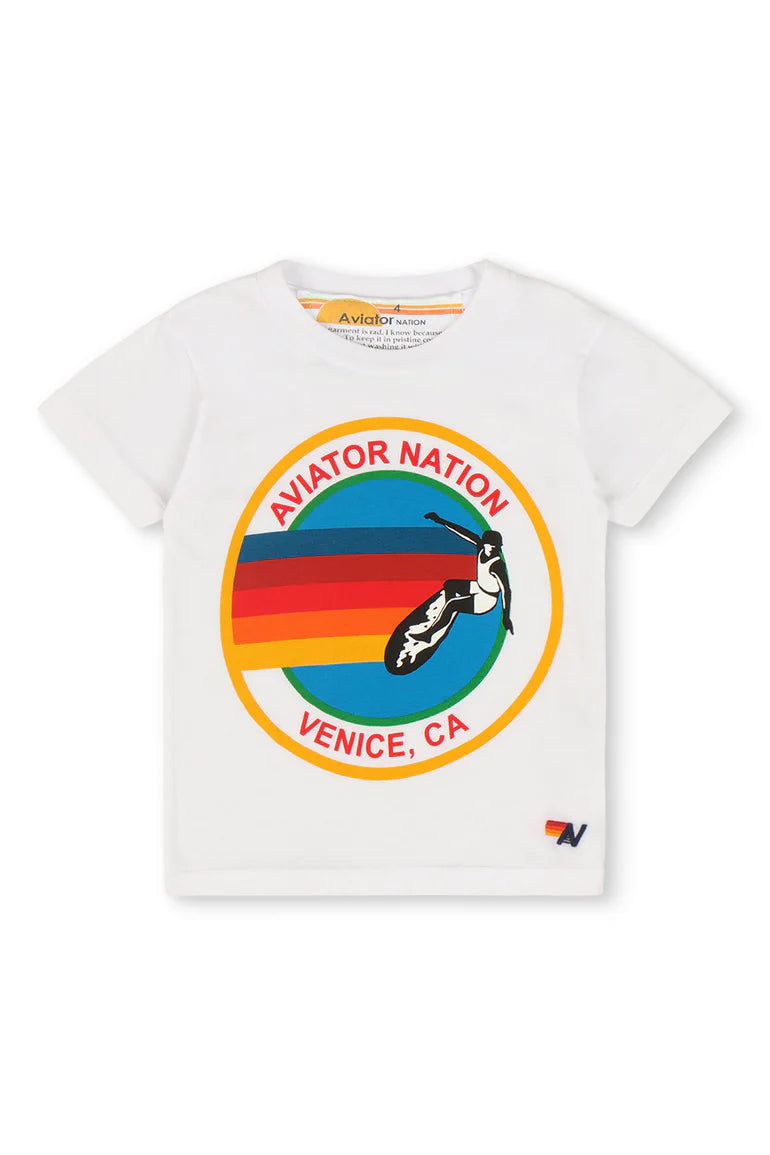 Aviator Nation Tee- White