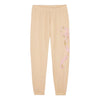 Katie J Dylan Tween Bow Sweatpant- Shabby Floral Taupe