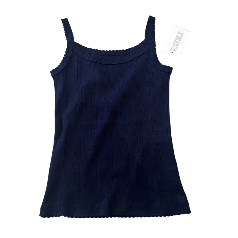 Katie J Tween Marina Tank- Evening Blue