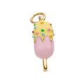 Ice Cream Charm Yellow/Pink