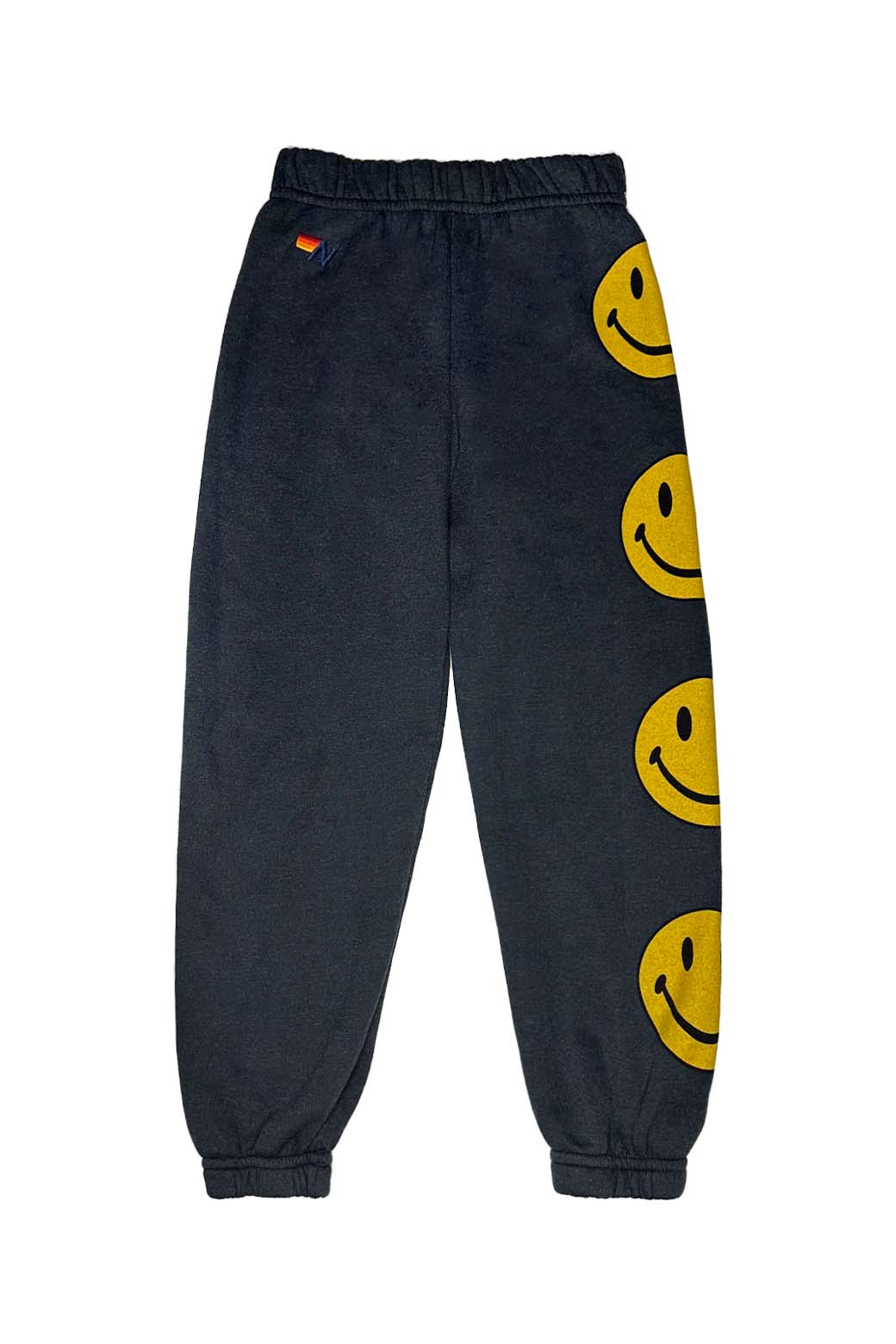 Aviator Nation Smiley 2 Sweatpants-Charcoal