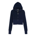 Katie J Drew Hacci Zip Up - Evening Blue