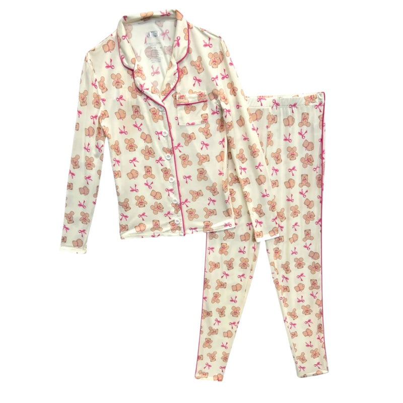 Katie J Maia PJ Set Tween- Teddy Bear