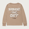 Honor The Gift Long Sleeve Tee-Clay