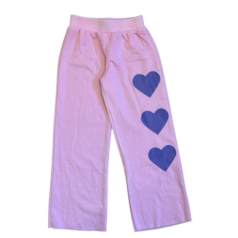Firehouse Purple Heart Trio Pink Sweatpants