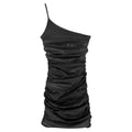 Katie J Cameron Leather Dress Tween Black