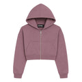Katie J Tristan Zip Up Hoodie - Dusty Orchid