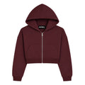 Katie J Tristan Zip Up Hoodie - Burgundy