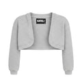 Katie J Tristan Hooded Shrug - Heather Grey